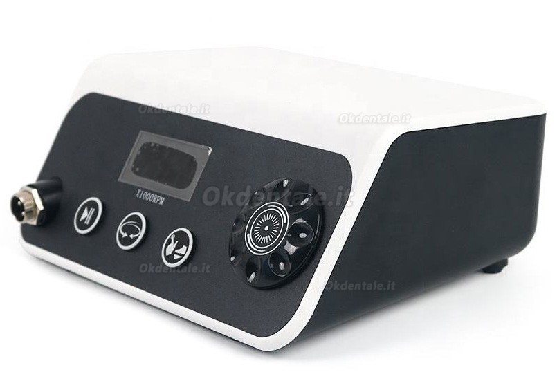 Micromotore dentale brushless TJJ HP88 con manipolo da 60000 giri/min e controllo a pedale